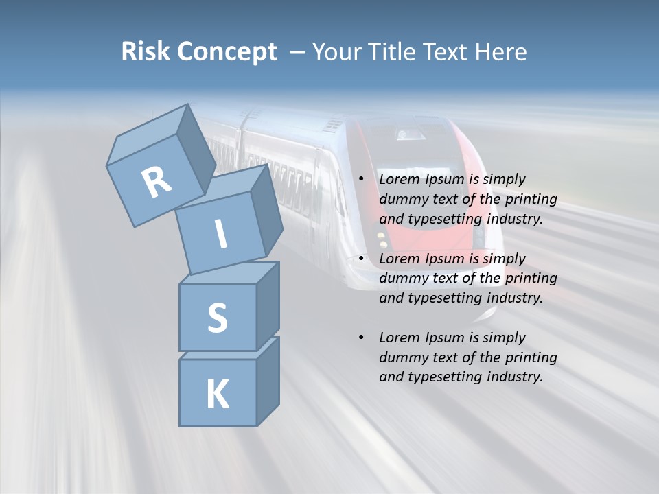 Track Vehicle Motion PowerPoint Template