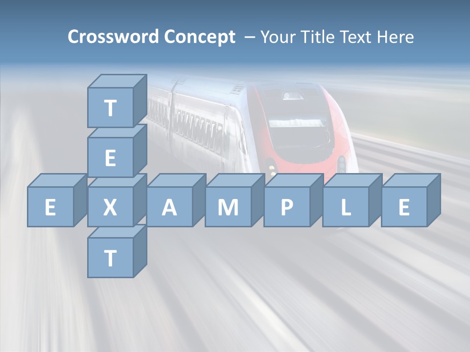 Track Vehicle Motion PowerPoint Template