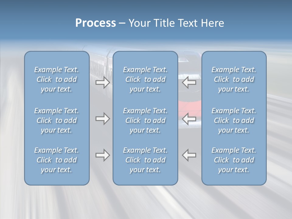 Track Vehicle Motion PowerPoint Template