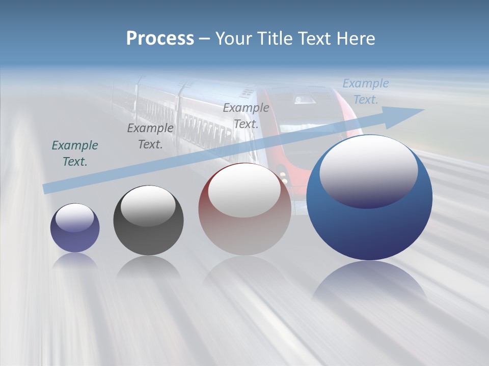 Track Vehicle Motion PowerPoint Template