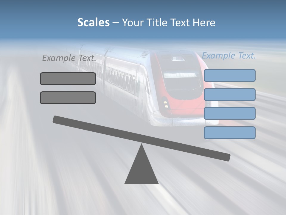 Track Vehicle Motion PowerPoint Template