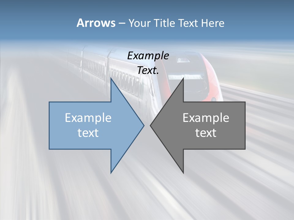 Track Vehicle Motion PowerPoint Template