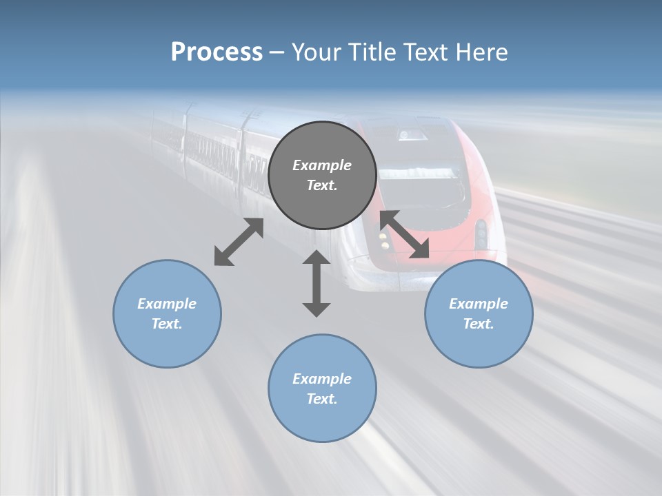 Track Vehicle Motion PowerPoint Template