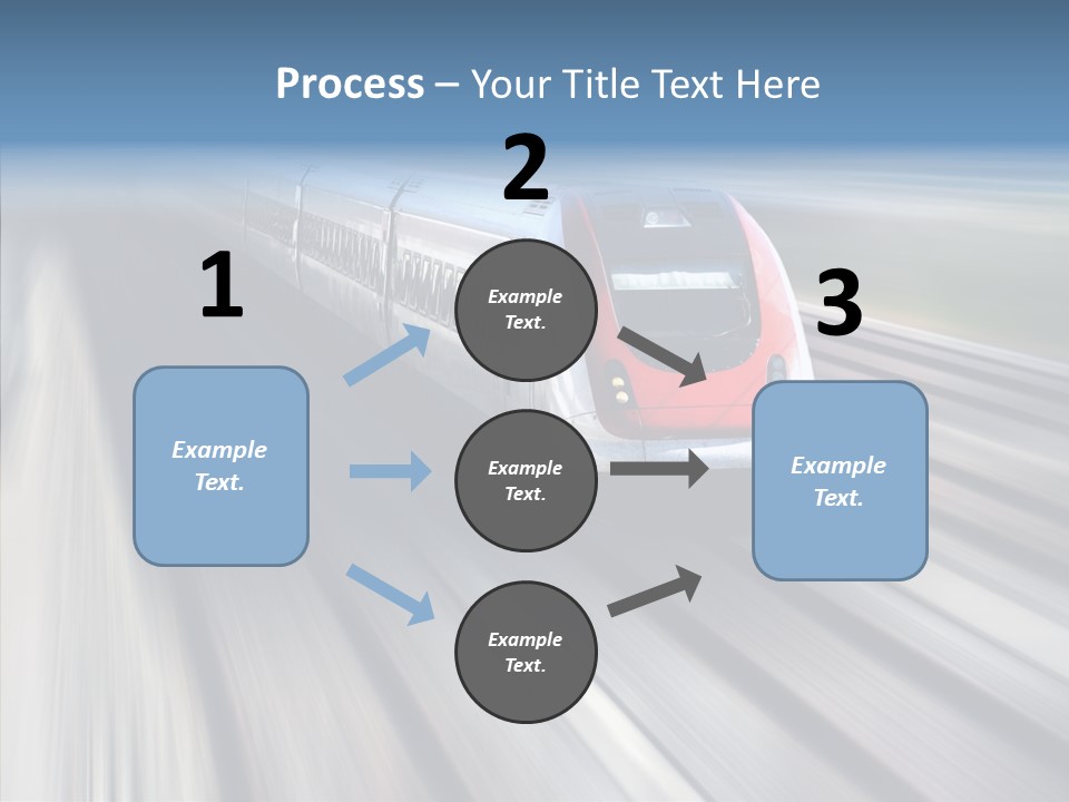 Track Vehicle Motion PowerPoint Template
