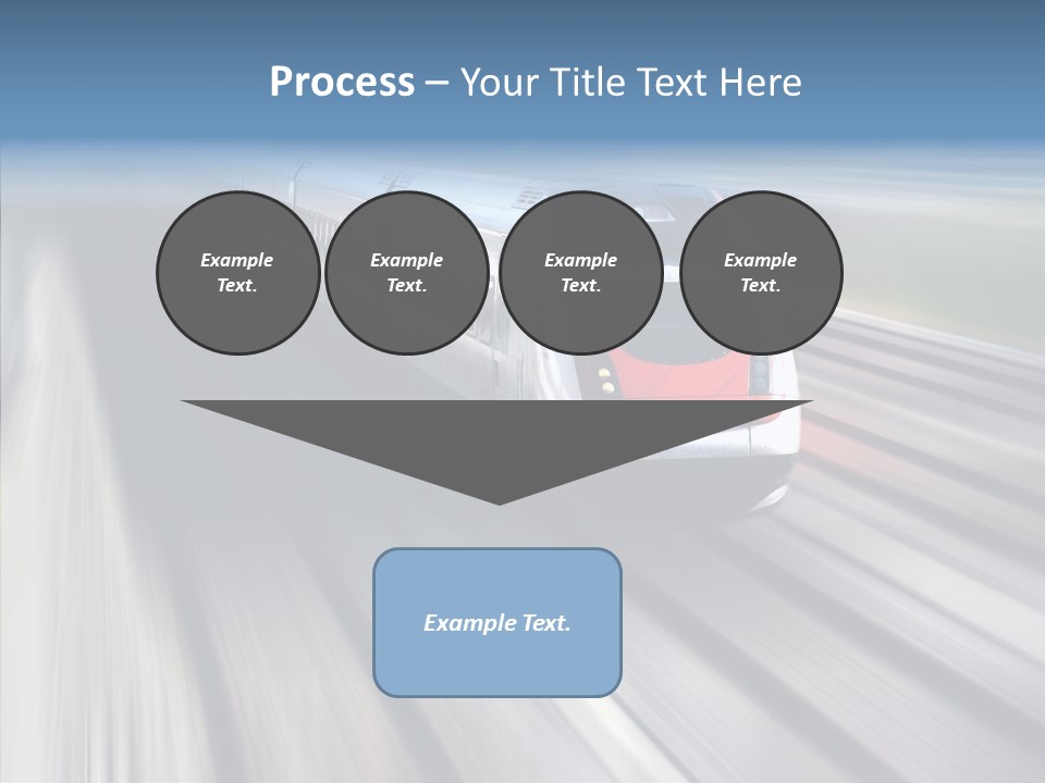 Track Vehicle Motion PowerPoint Template