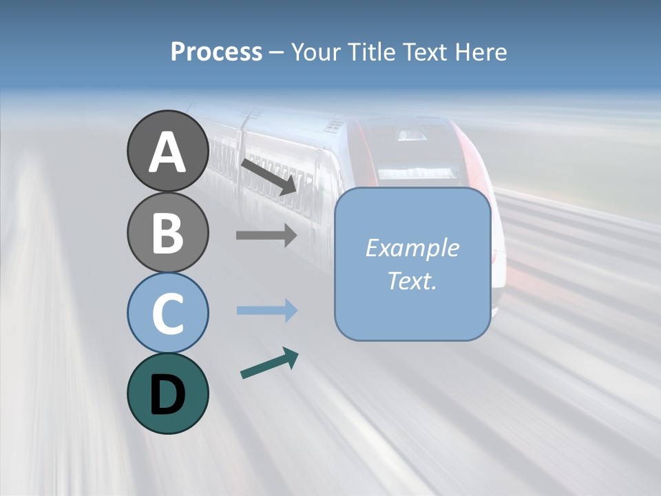 Track Vehicle Motion PowerPoint Template