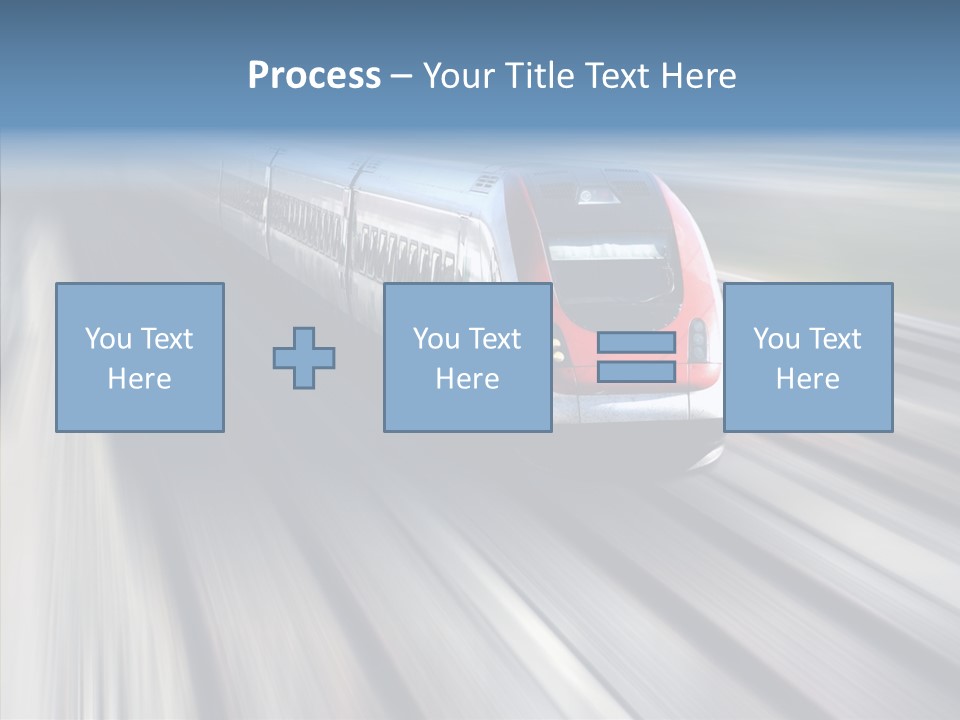 Track Vehicle Motion PowerPoint Template
