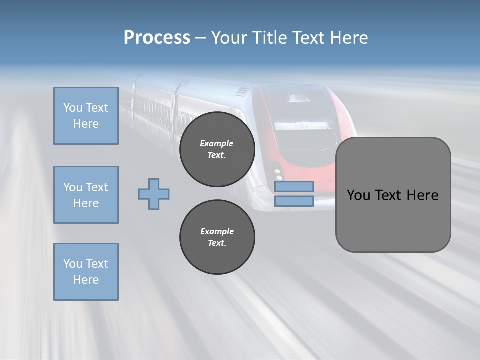 Track Vehicle Motion PowerPoint Template