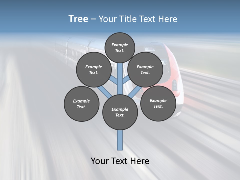 Track Vehicle Motion PowerPoint Template