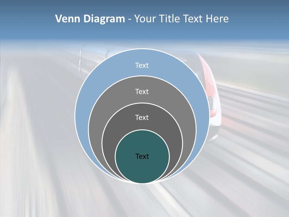 Track Vehicle Motion PowerPoint Template