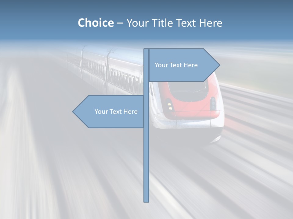 Track Vehicle Motion PowerPoint Template