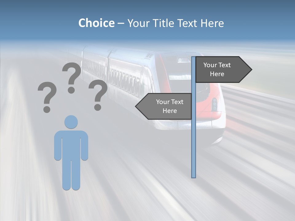 Track Vehicle Motion PowerPoint Template