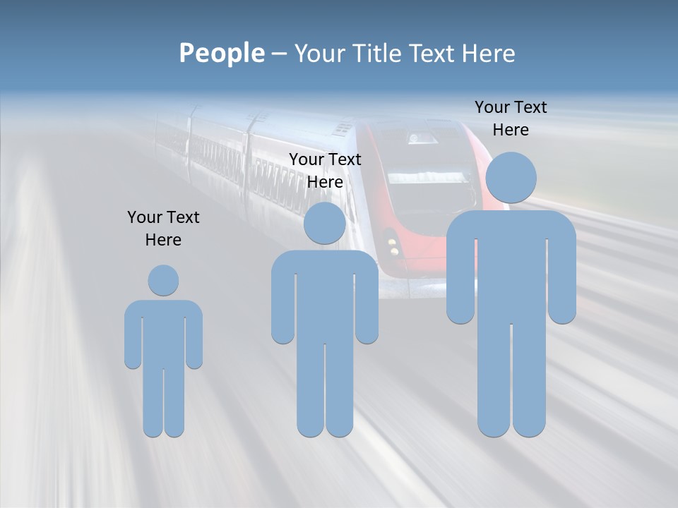 Track Vehicle Motion PowerPoint Template