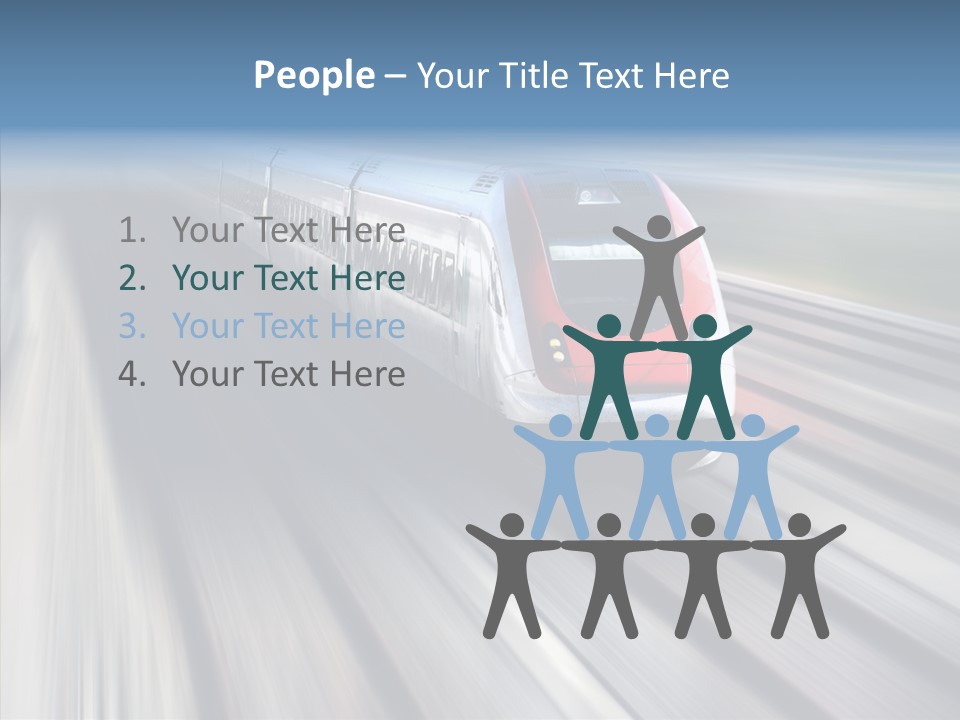 Track Vehicle Motion PowerPoint Template