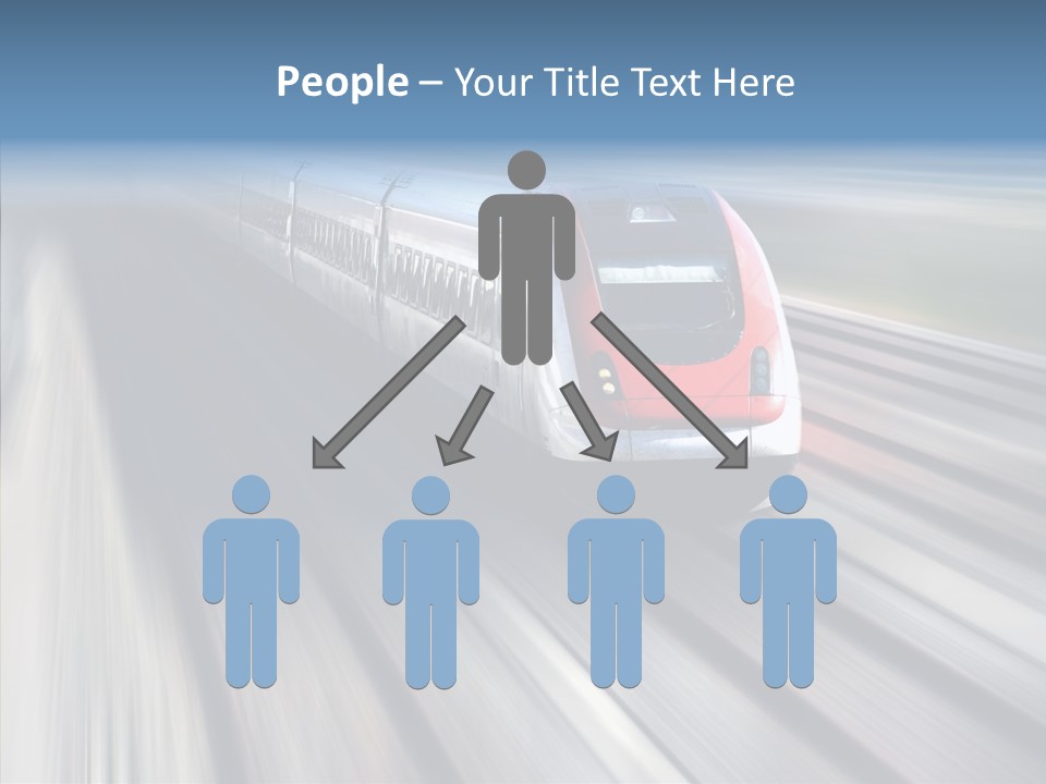 Track Vehicle Motion PowerPoint Template