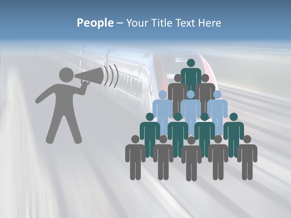 Track Vehicle Motion PowerPoint Template