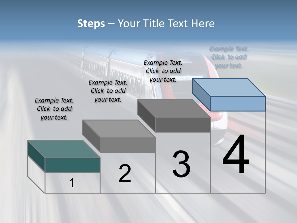Track Vehicle Motion PowerPoint Template