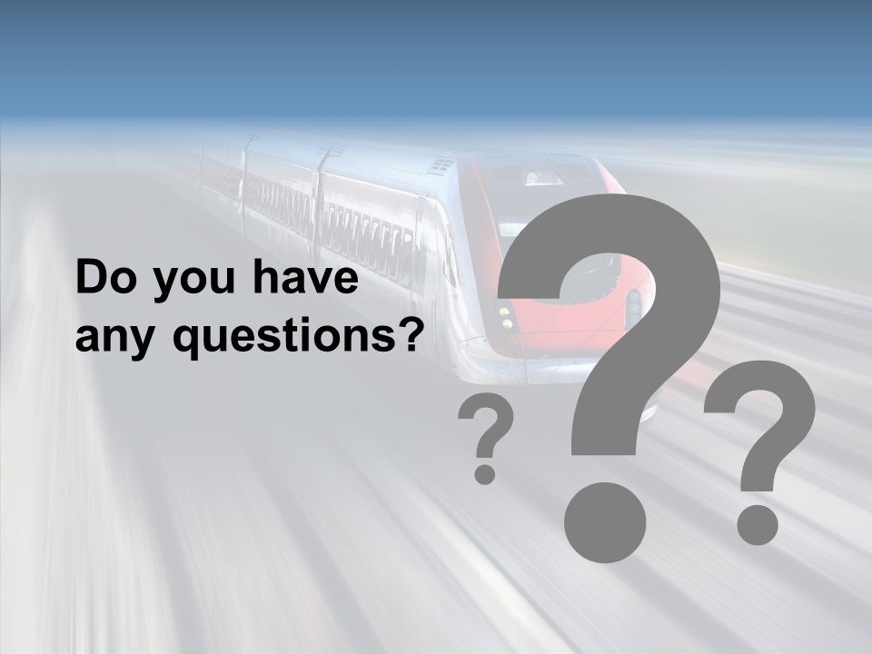 Track Vehicle Motion PowerPoint Template