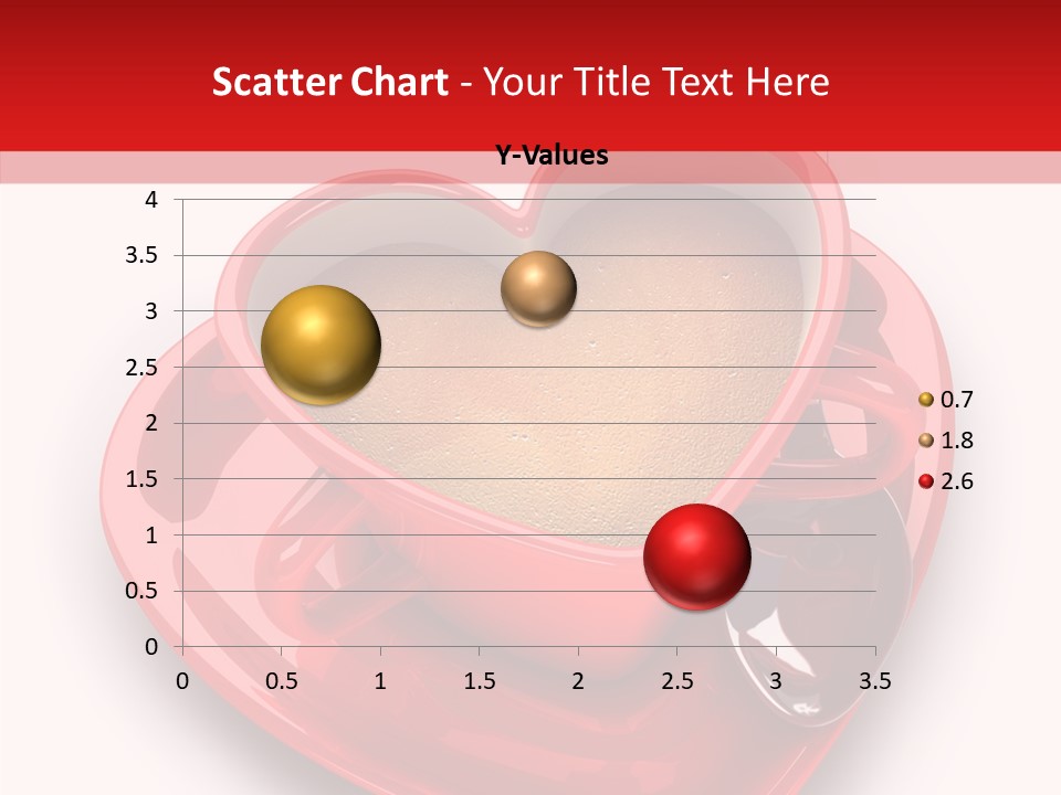 Red Isolated Valentine's Day PowerPoint Template