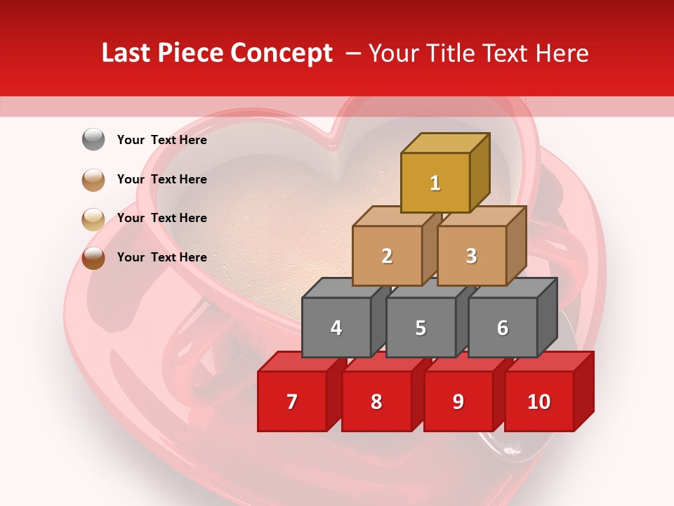 Red Isolated Valentine's Day PowerPoint Template