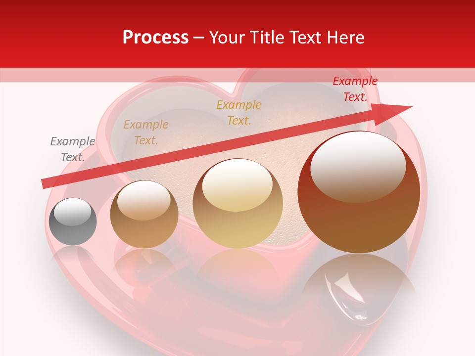 Red Isolated Valentine's Day PowerPoint Template