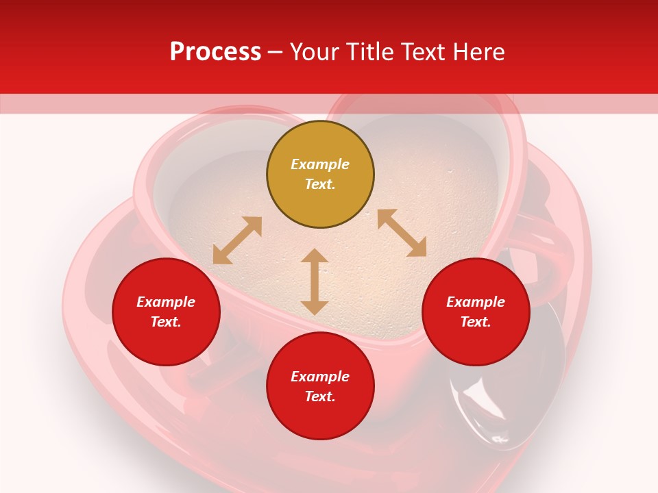Red Isolated Valentine's Day PowerPoint Template