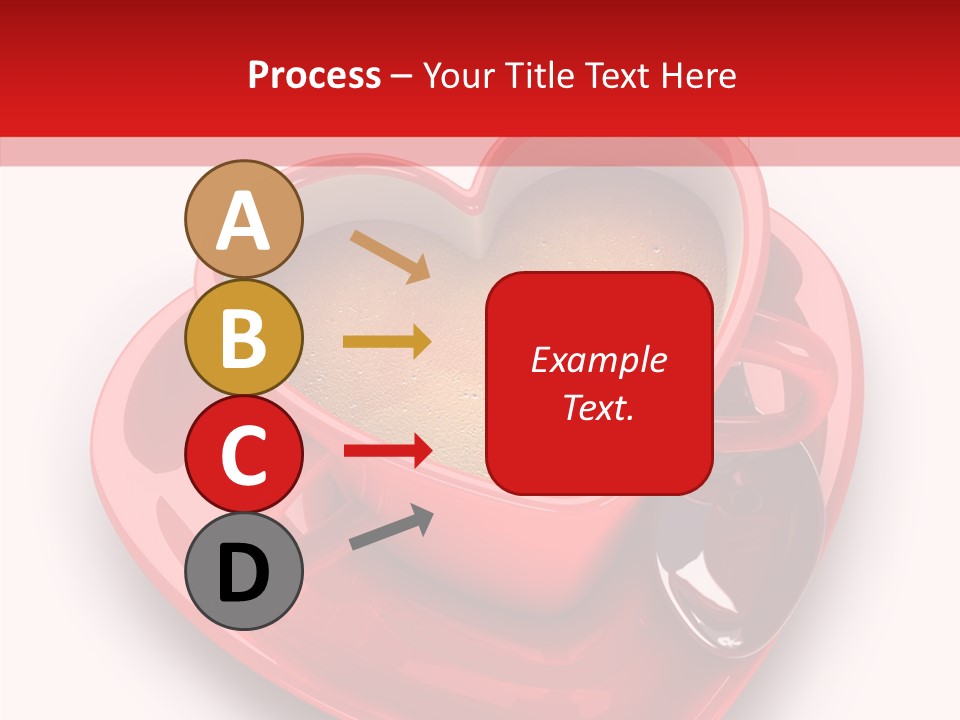 Red Isolated Valentine's Day PowerPoint Template