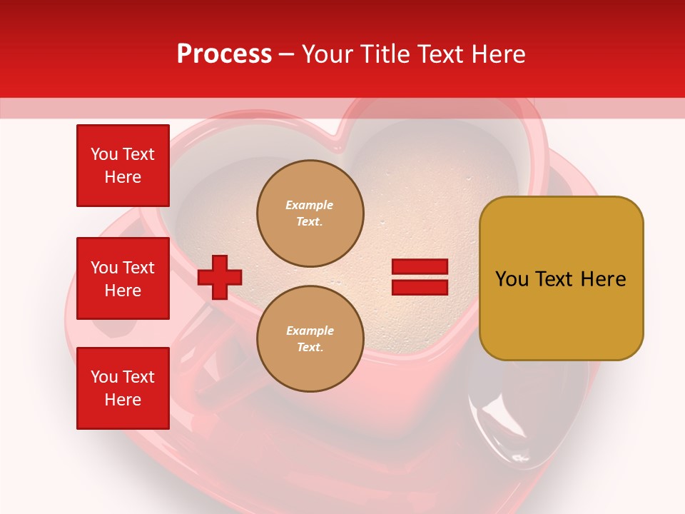 Red Isolated Valentine's Day PowerPoint Template