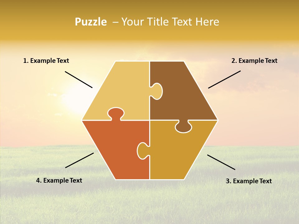 Autumn Background Farming PowerPoint Template