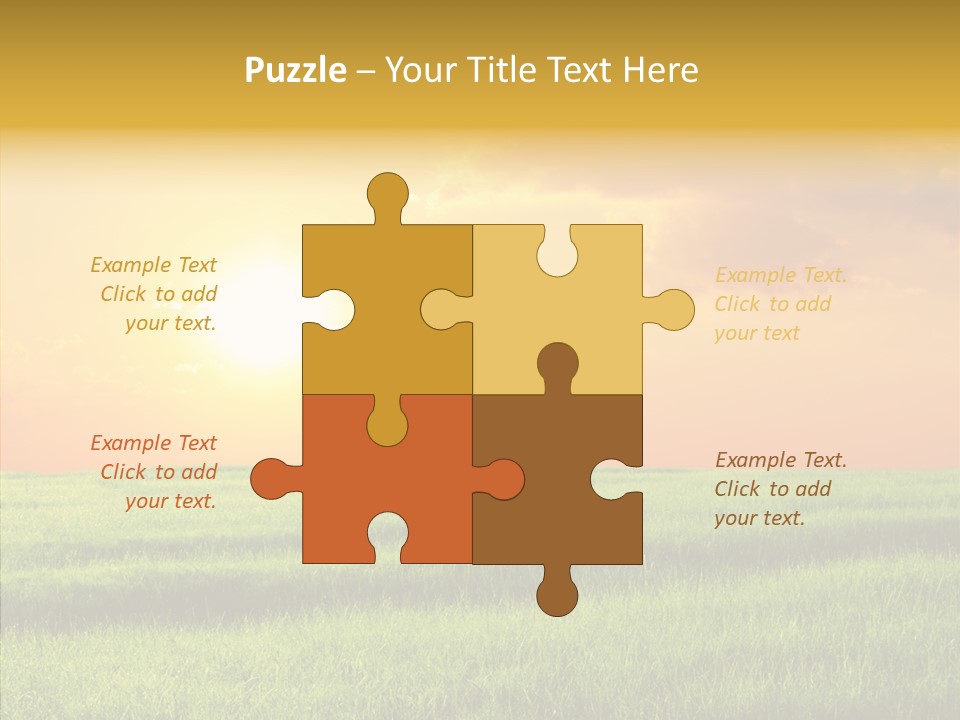 Autumn Background Farming PowerPoint Template