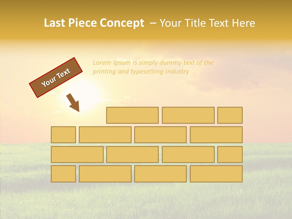Autumn Background Farming PowerPoint Template