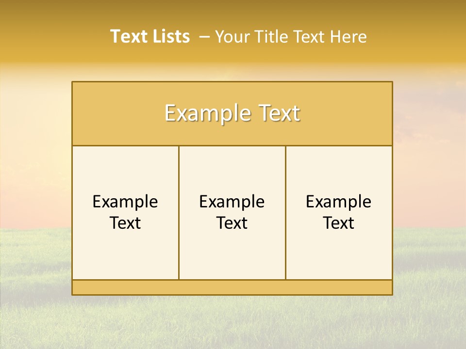 Autumn Background Farming PowerPoint Template