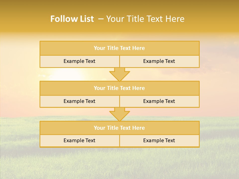 Autumn Background Farming PowerPoint Template