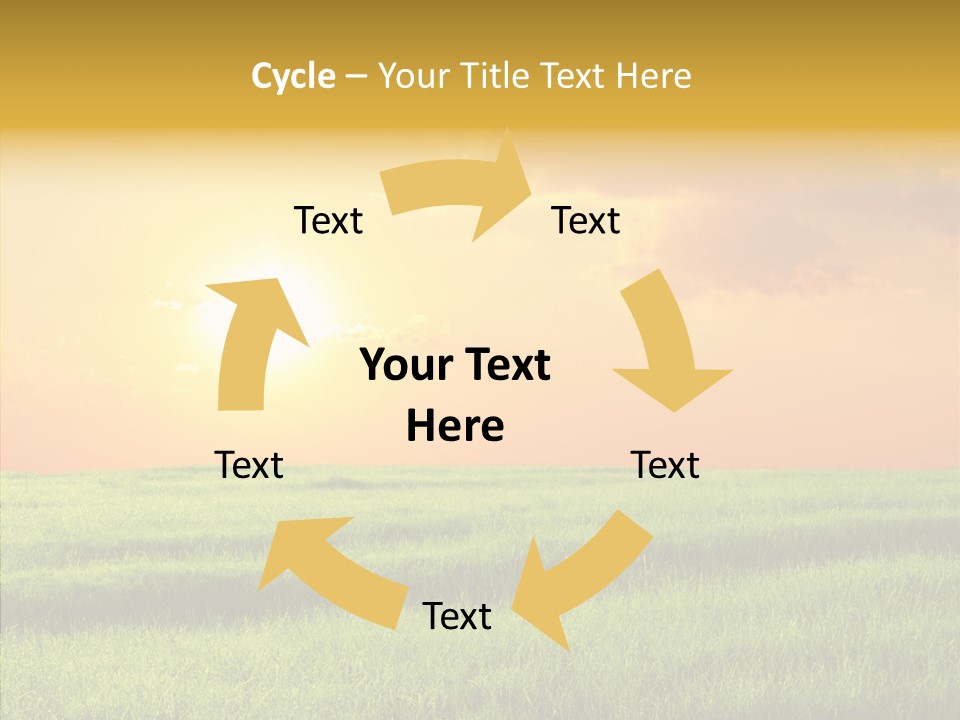 Autumn Background Farming PowerPoint Template