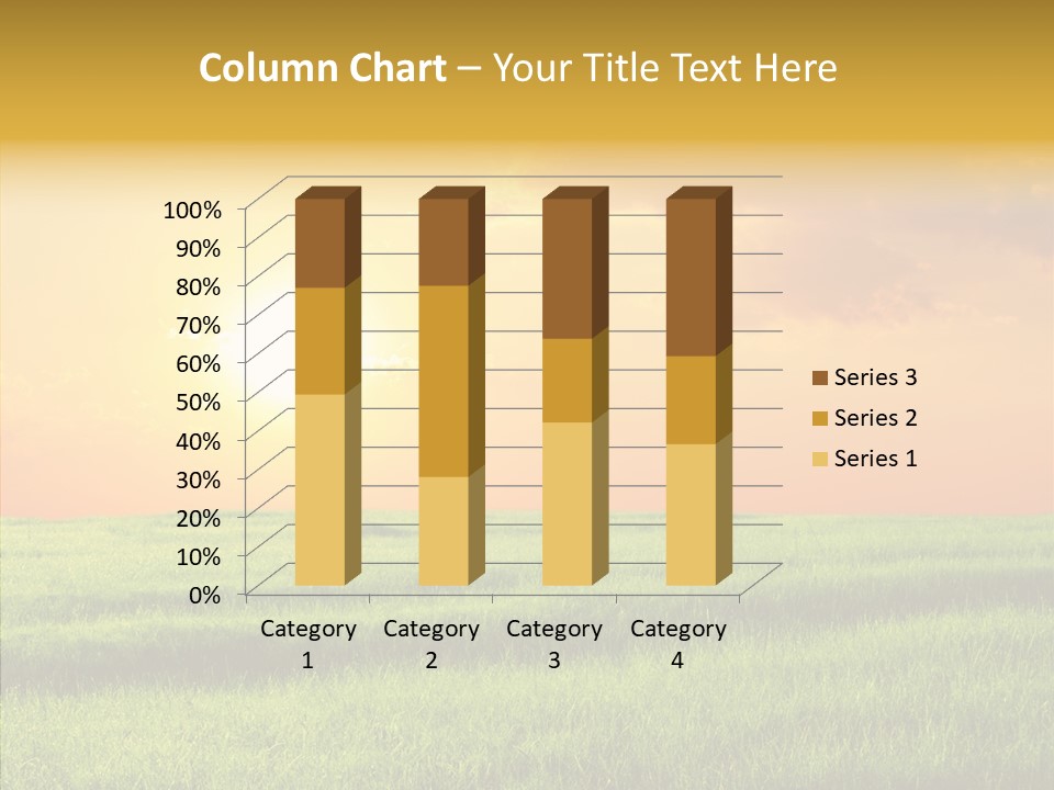 Autumn Background Farming PowerPoint Template