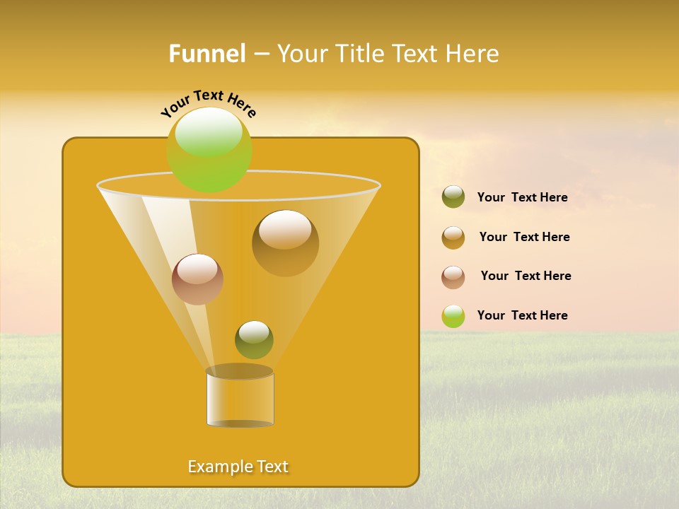 Autumn Background Farming PowerPoint Template