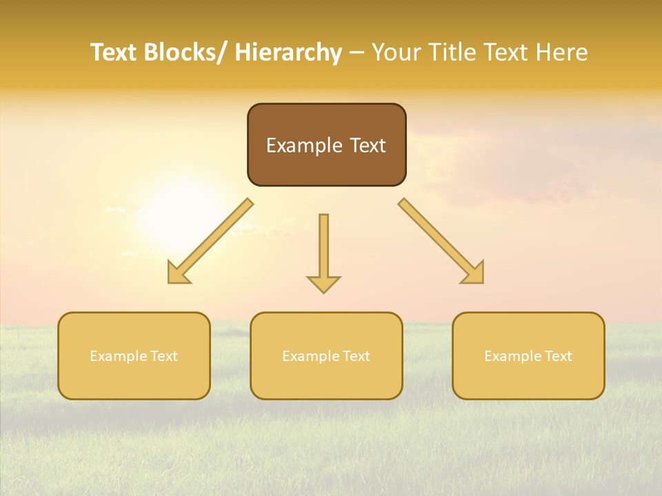 Autumn Background Farming PowerPoint Template