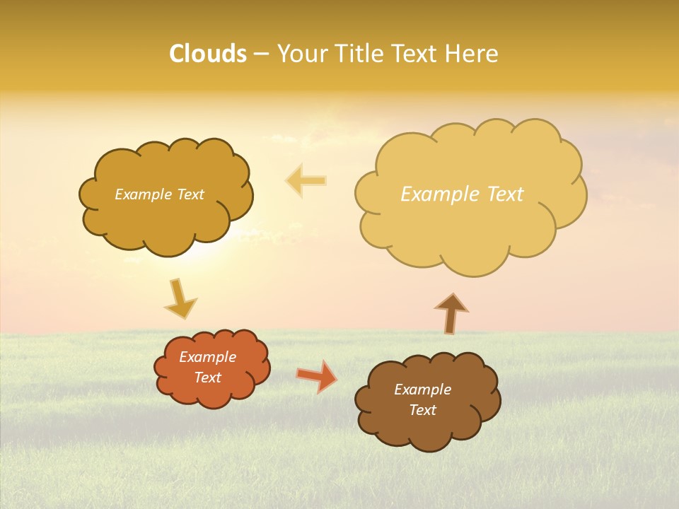 Autumn Background Farming PowerPoint Template