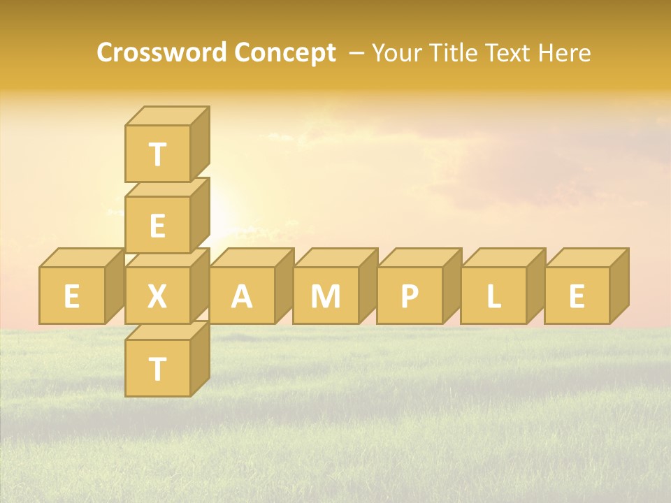 Autumn Background Farming PowerPoint Template