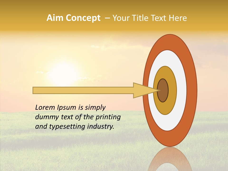 Autumn Background Farming PowerPoint Template