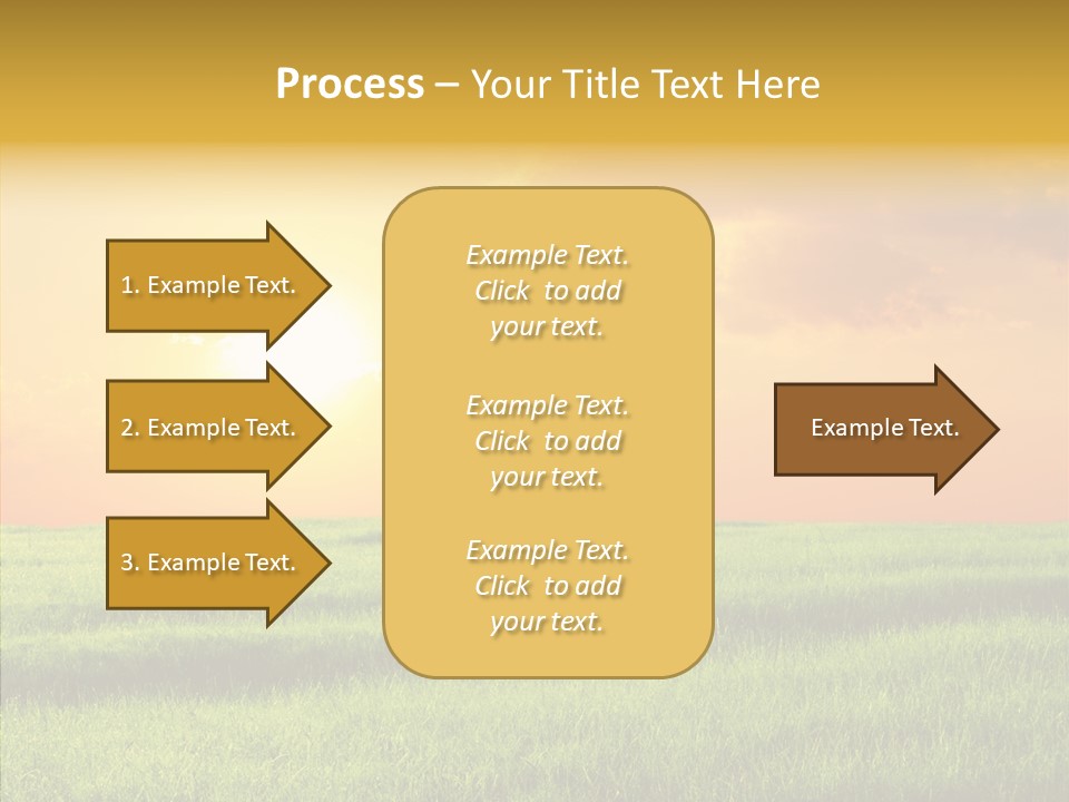 Autumn Background Farming PowerPoint Template