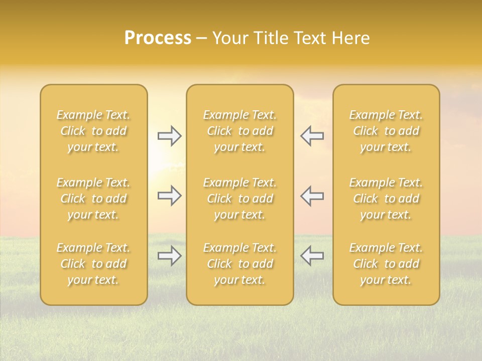 Autumn Background Farming PowerPoint Template