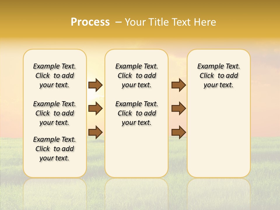 Autumn Background Farming PowerPoint Template