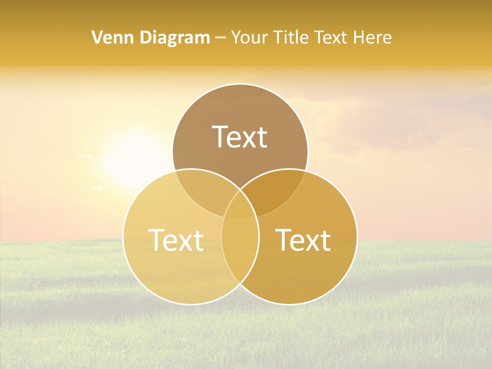 Autumn Background Farming PowerPoint Template