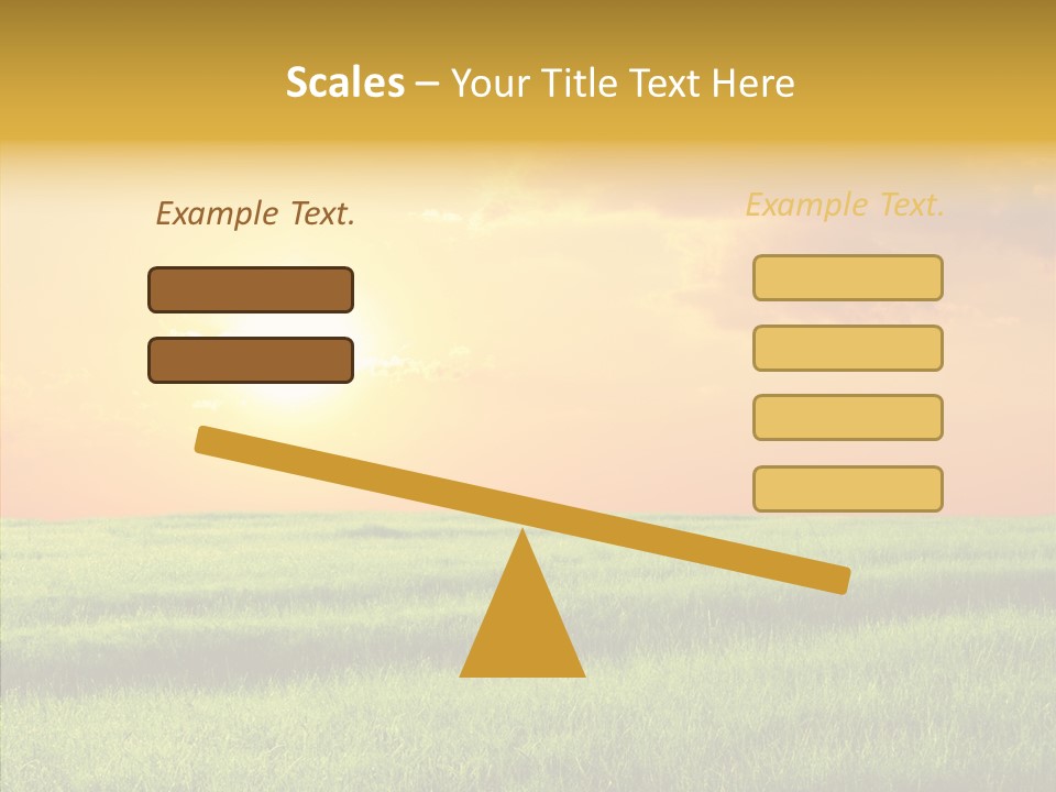 Autumn Background Farming PowerPoint Template