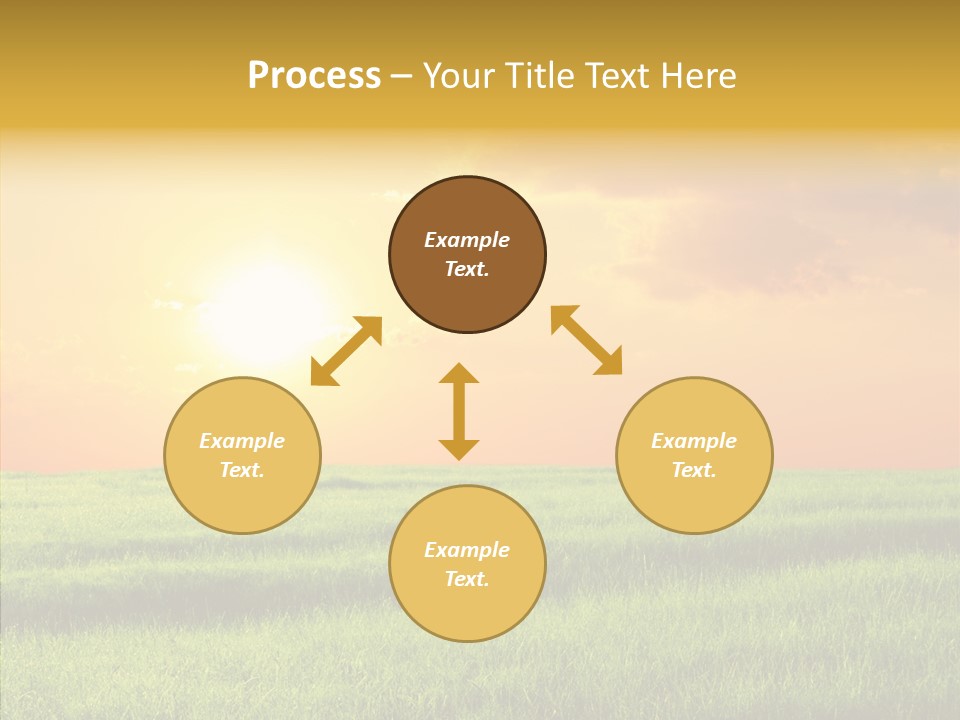 Autumn Background Farming PowerPoint Template