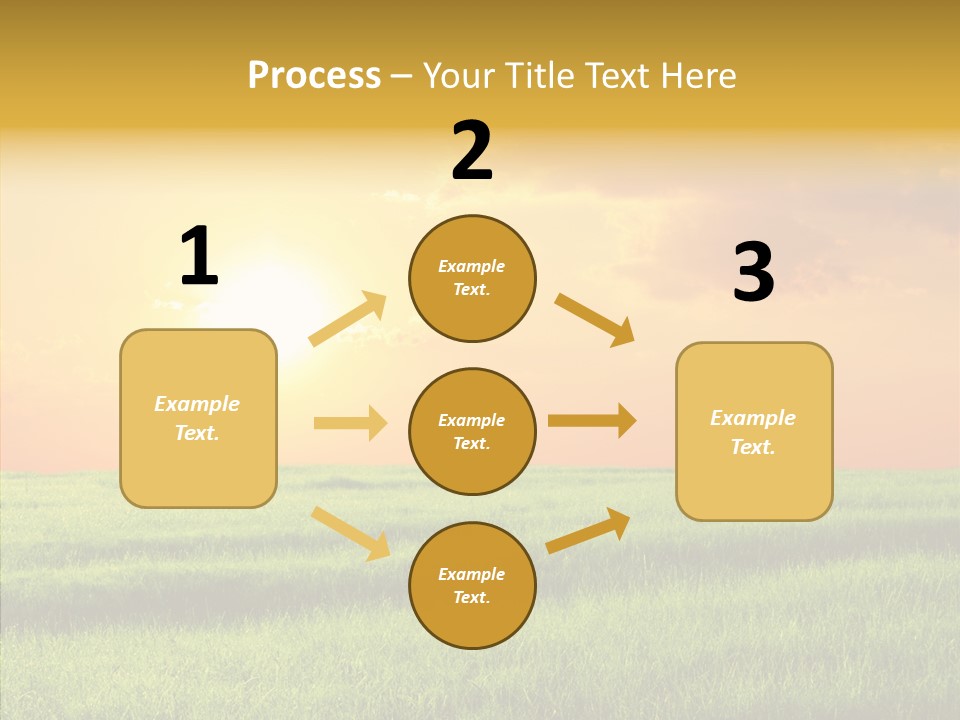 Autumn Background Farming PowerPoint Template