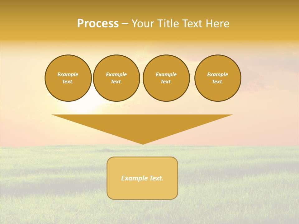 Autumn Background Farming PowerPoint Template