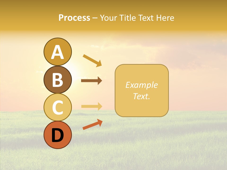 Autumn Background Farming PowerPoint Template