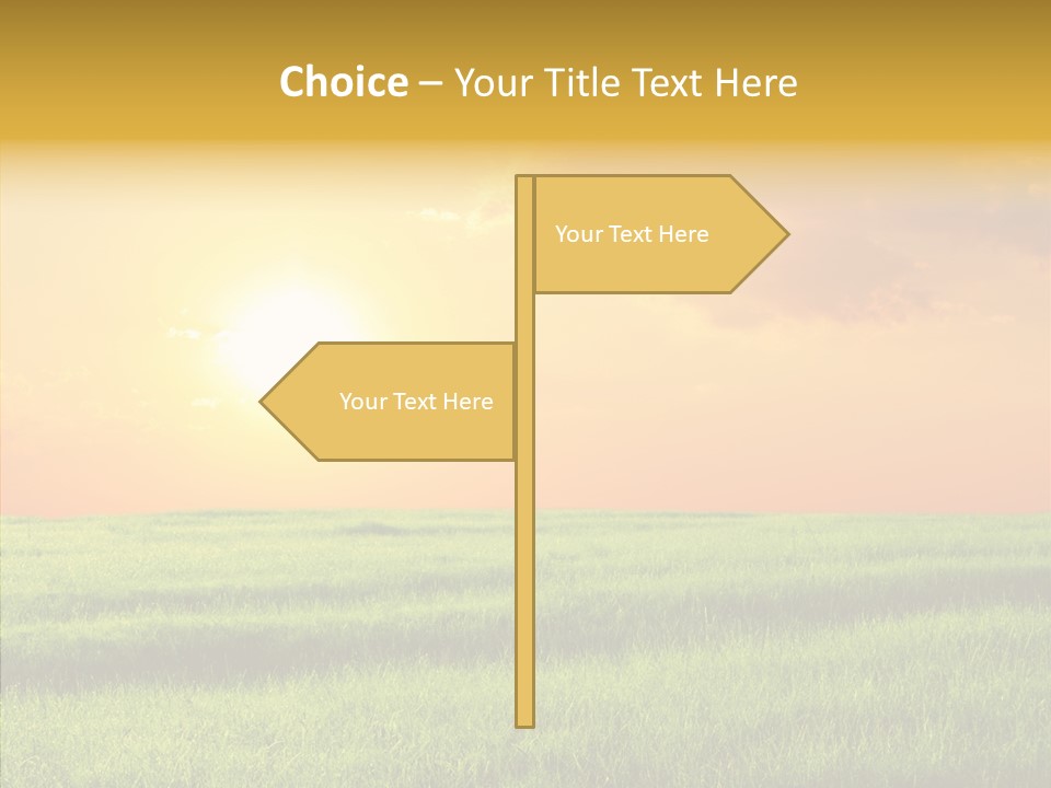 Autumn Background Farming PowerPoint Template